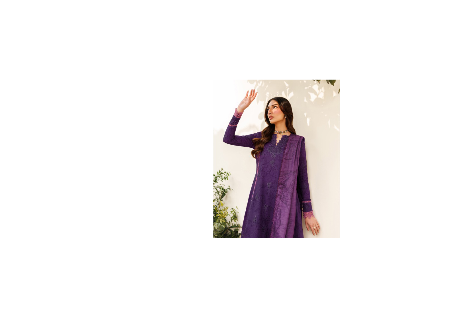 ZL-RTW-26 TIREN I Amani Eid Lawn '26 I Zarif