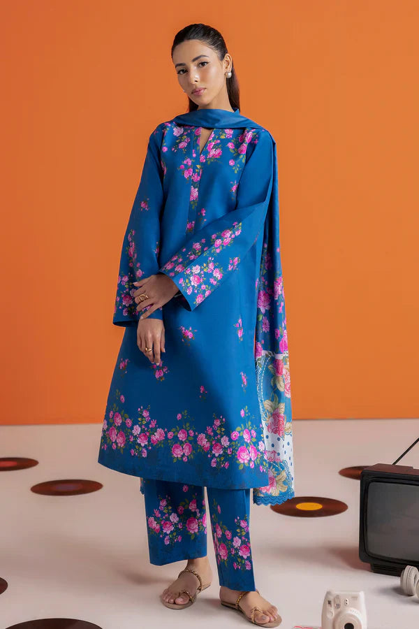 Unstitched Cord 10 I Amal Summer Prints 2Pc I Rajbari