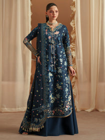 D-117-C | 3 PC Luxury Lawn MASHRIQ | BIN ILYAS