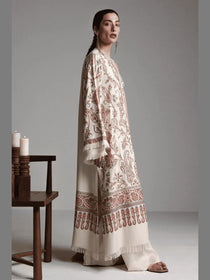 PASHM-D4 | Winter Unstitched Saraab 2026 | Zara Shahjahan