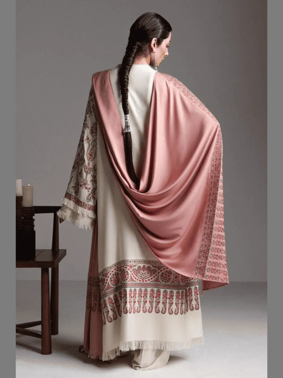 PASHM-D4 | Winter Unstitched Saraab 2026 | Zara Shahjahan