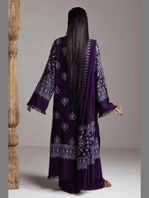 BANAFSHA-D10 | Winter Unstitched Saraab 2026 | Zara Shahjahan