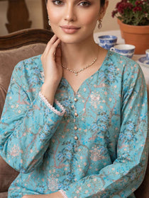 Ornate |  Festive Lawn Print Embroidered Collection | Dressline