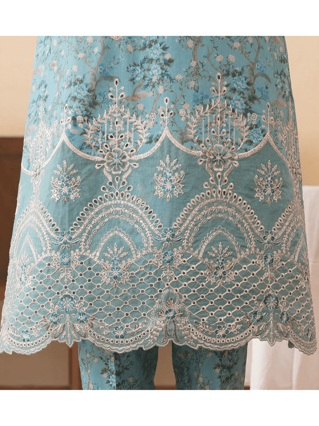 Ornate |  Festive Lawn Print Embroidered Collection | Dressline