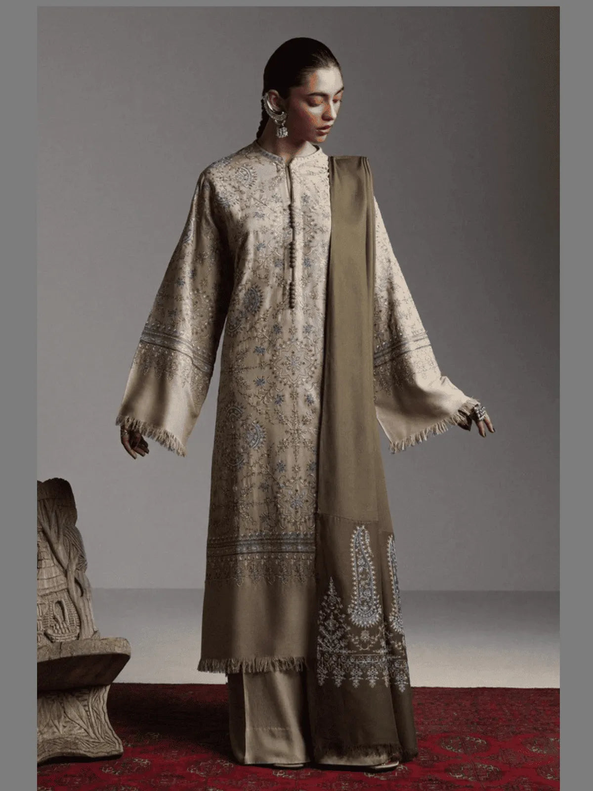 SARAB-D8 | Winter Unstitched Saraab 2026 | Zara Shahjahan