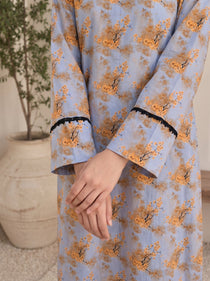 Slate Blue-2 Piece Lawn | portia fabrics