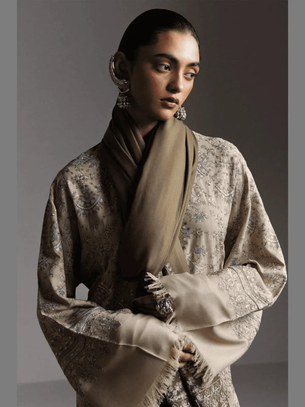 SARAB-D8 | Winter Unstitched Saraab 2026 | Zara Shahjahan Secondary image