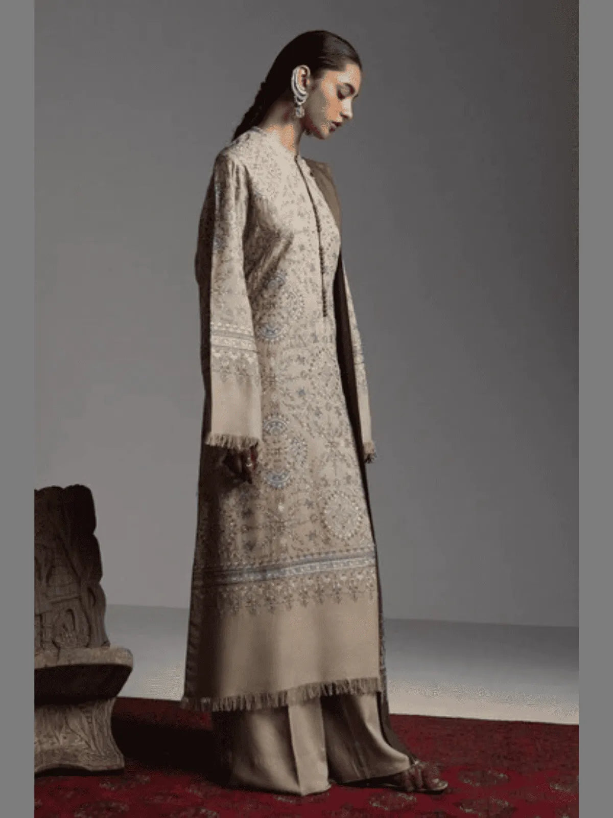 SARAB-D8 | Winter Unstitched Saraab 2026 | Zara Shahjahan