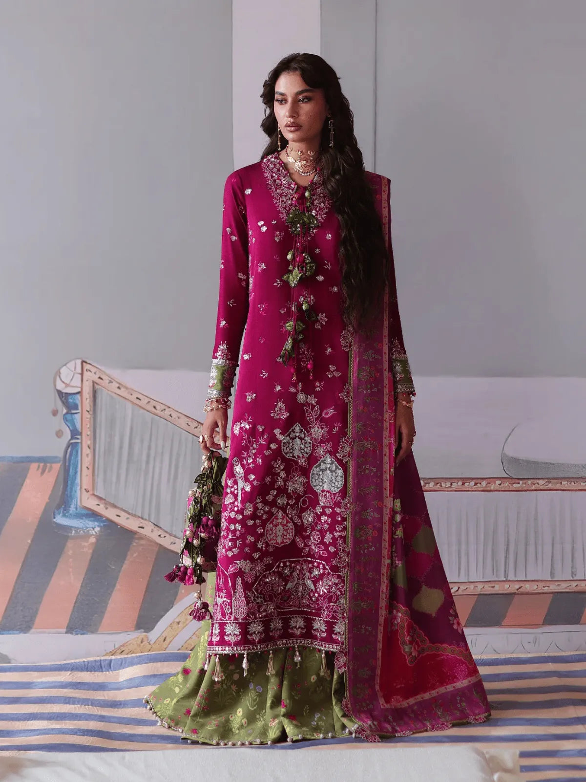 Gulnar | NEOMA FESTIVE UNSTITCHED | REPUBLIC WOMENSWEAR