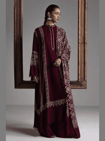 MEHRAB-D3 | Winter Unstitched Saraab 2026 | Zara Shahjahan