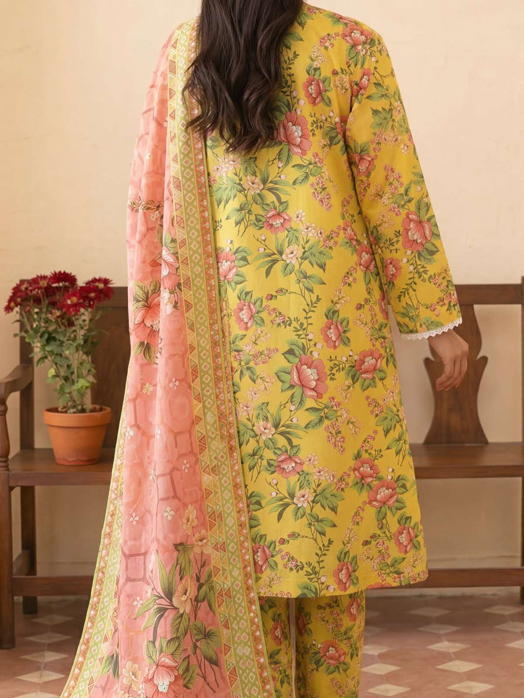 Ornate |  Festive Lawn Print Embroidered Collection | Dressline