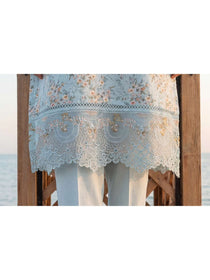 Zeesha | Festive Lawn Printed Embroidered Collection | Dressline