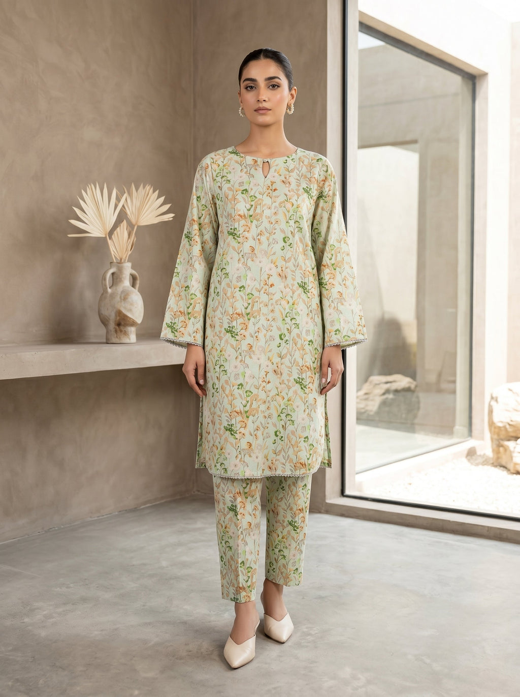 Mint Green 2-piece | Portia Fabrics