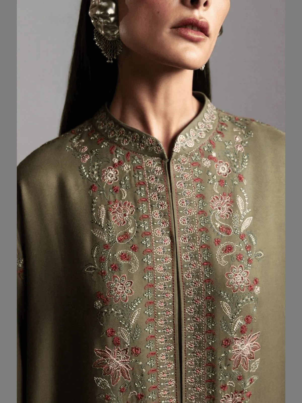 CHINAR-D2 | Winter Unstitched Saraab 2026 | Zara Shahjahan Secondary image