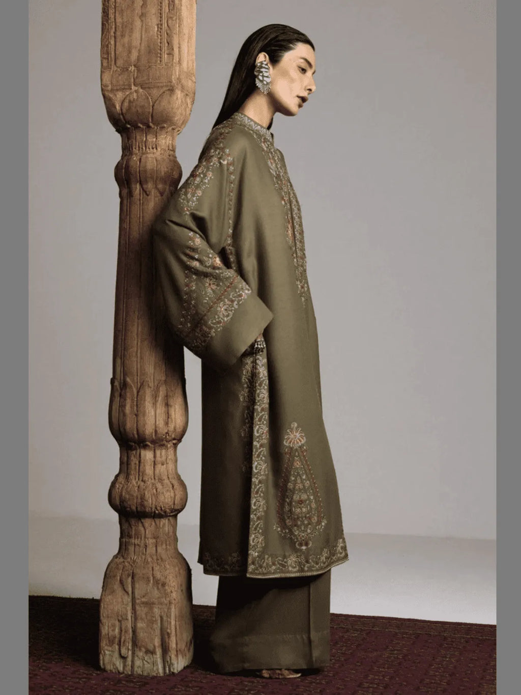CHINAR-D2 | Winter Unstitched Saraab 2026 | Zara Shahjahan