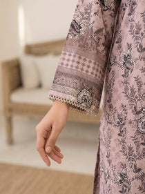 Dusty Pink 3-Piece Lawn Suit | Portia Fabrics