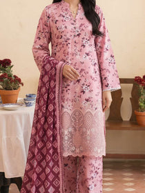 Ornate |  Festive Lawn Print Embroidered Collection | Dressline