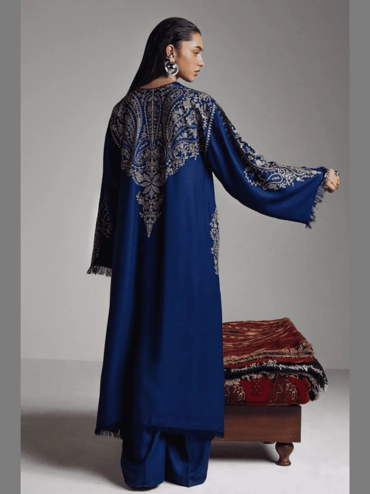 SAMARKAND-D6 | Winter Unstitched Saraab 2026 | Zara Shahjahan