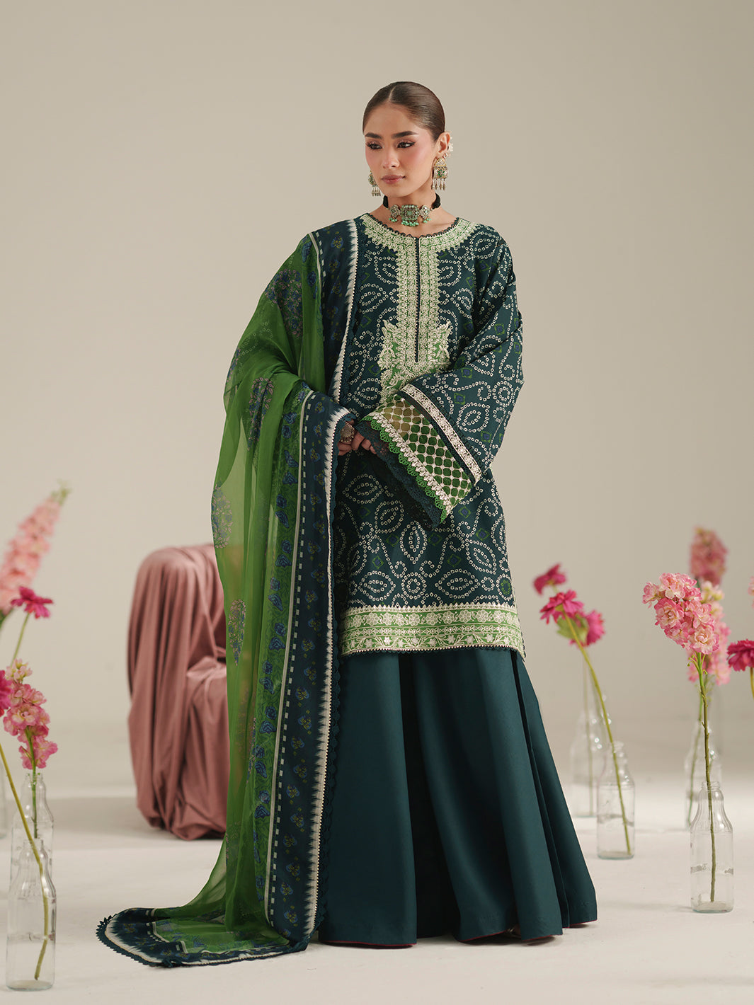 87B | 3 PC Lawn Jo Jo | BIN ILYAS Main image