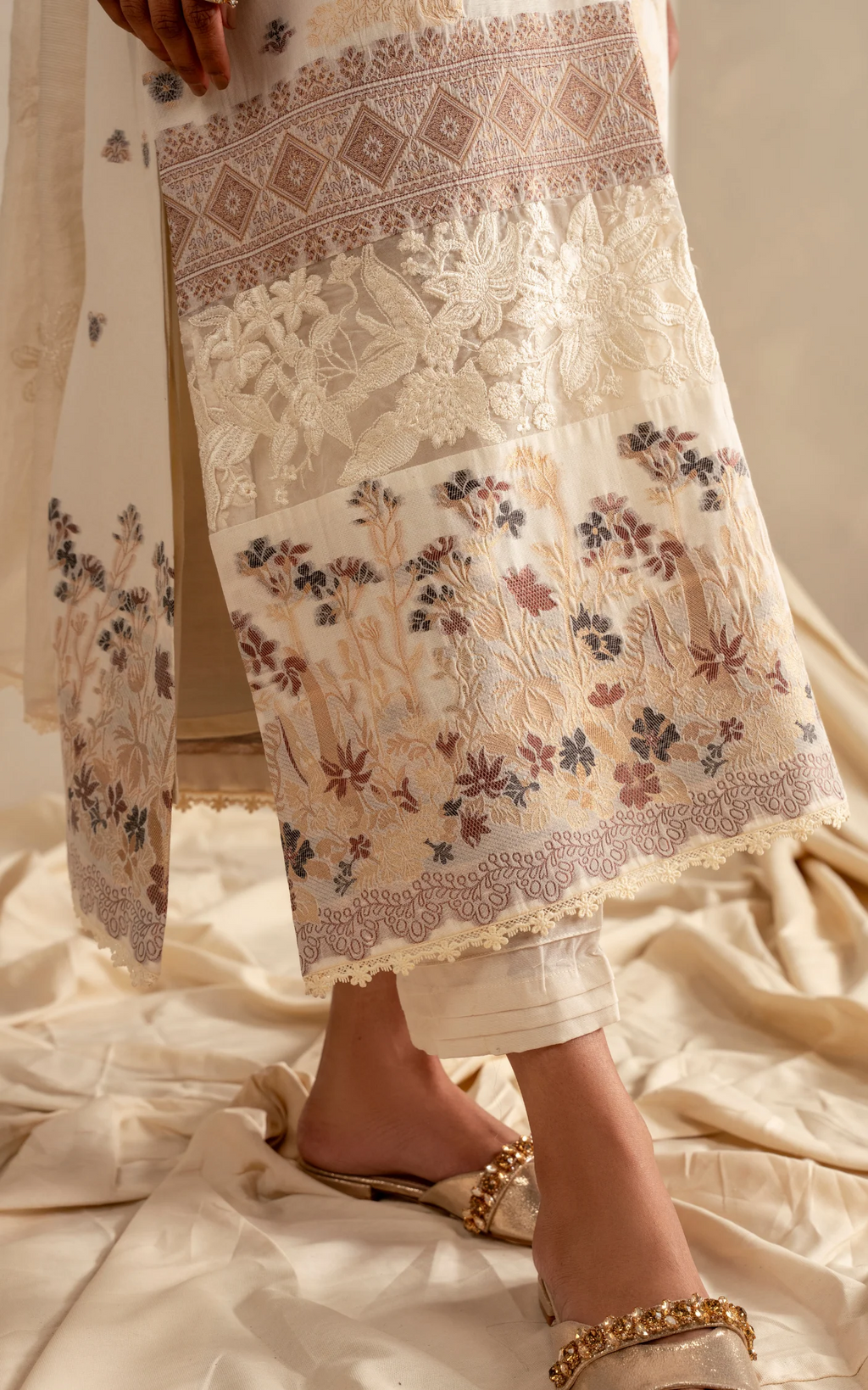 Cloud Nine MSSL-09 | 3pcs Embroidered Unstitched Summer