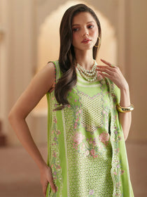 D-112-A | 3 PC Luxury Lawn MASHRIQ | BIN ILYAS