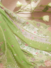 D-112-A | 3 PC Luxury Lawn MASHRIQ | BIN ILYAS