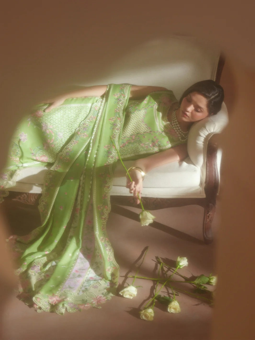 D-112-A | 3 PC Luxury Lawn MASHRIQ | BIN ILYAS