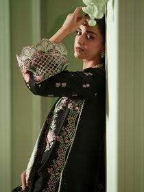 D-112-B | 3 PC Luxury Lawn MASHRIQ | BIN ILYAS