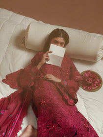 D-113-B | 3 PC Luxury Lawn MASHRIQ | BIN ILYAS