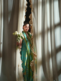 D-114-A | 3 PC Luxury Lawn MASHRIQ | BIN ILYAS