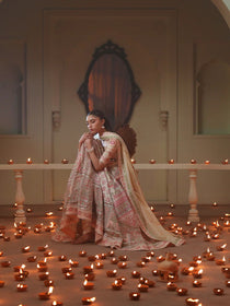 D-115-A | 3 PC Luxury Lawn MASHRIQ | BIN ILYAS