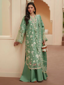 D-117-A | 3 PC Luxury Lawn MASHRIQ | BIN ILYAS