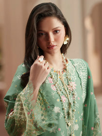 D-117-A | 3 PC Luxury Lawn MASHRIQ | BIN ILYAS