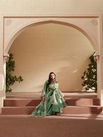 D-117-A | 3 PC Luxury Lawn MASHRIQ | BIN ILYAS