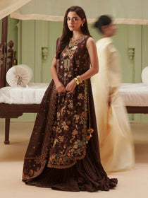 D-117-B | 3 PC Luxury Lawn MASHRIQ| BIN ILYAS