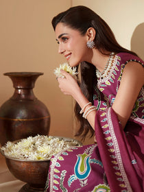 D-118-A | 3 PC Luxury Lawn MASHRIQ | BIN ILYAS