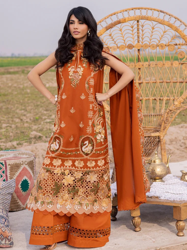 DQ-03 | 3 PC LAWN | Dil e Raqsum 2026| Parishay
