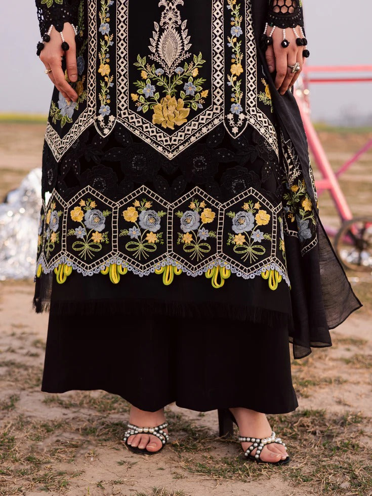 DQ-01 | 3 PC LAWN | Dil e Raqsum 2026 | Parishay