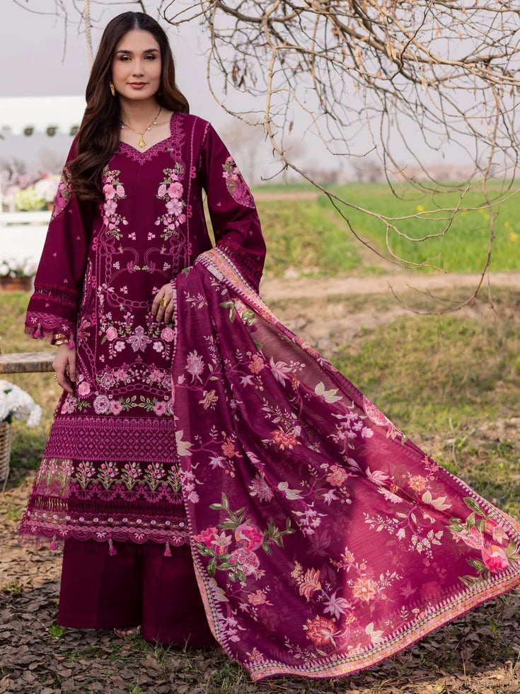 DQ-07 | 3 PC LAWN | Dil e Raqsum 2026| Parishay Main image
