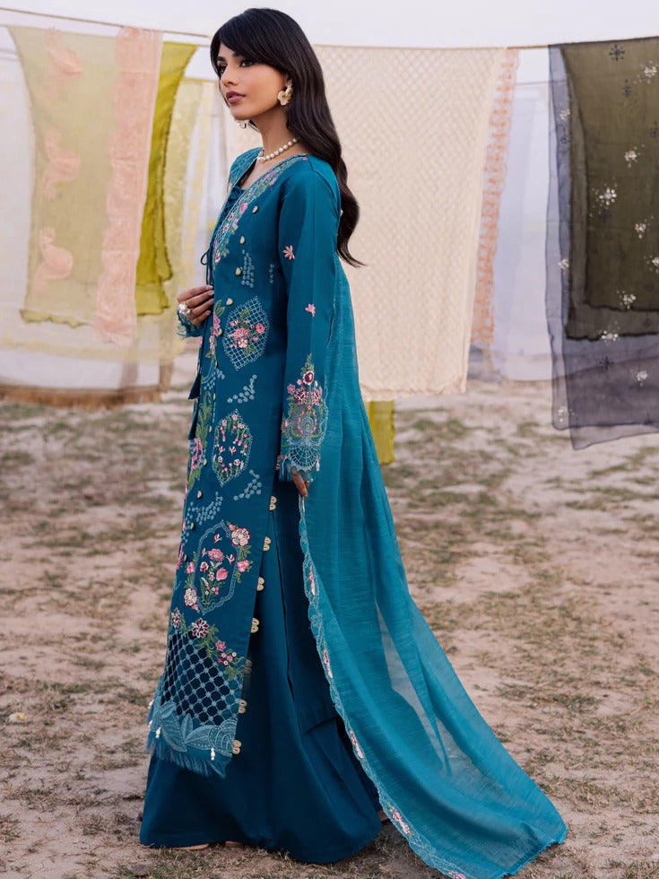 DQ-08 | 3 PC LAWN | Dil e Raqsum 2026| Parishay