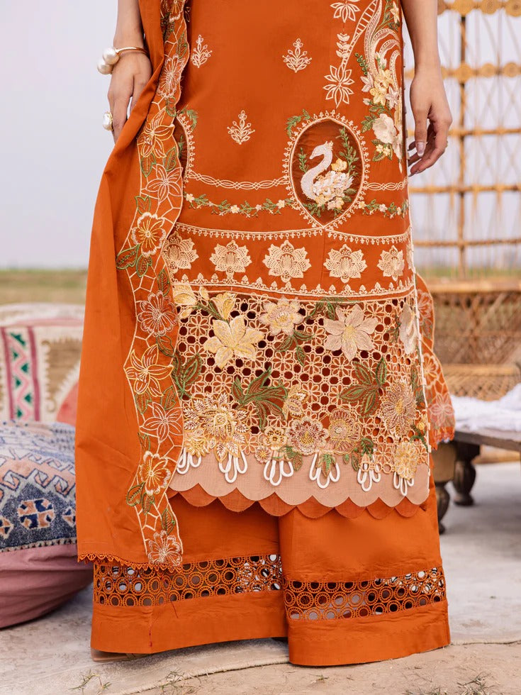 DQ-03 | 3 PC LAWN | Dil e Raqsum 2026| Parishay