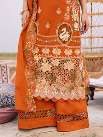DQ-03 | 3 PC LAWN | Dil e Raqsum 2026| Parishay