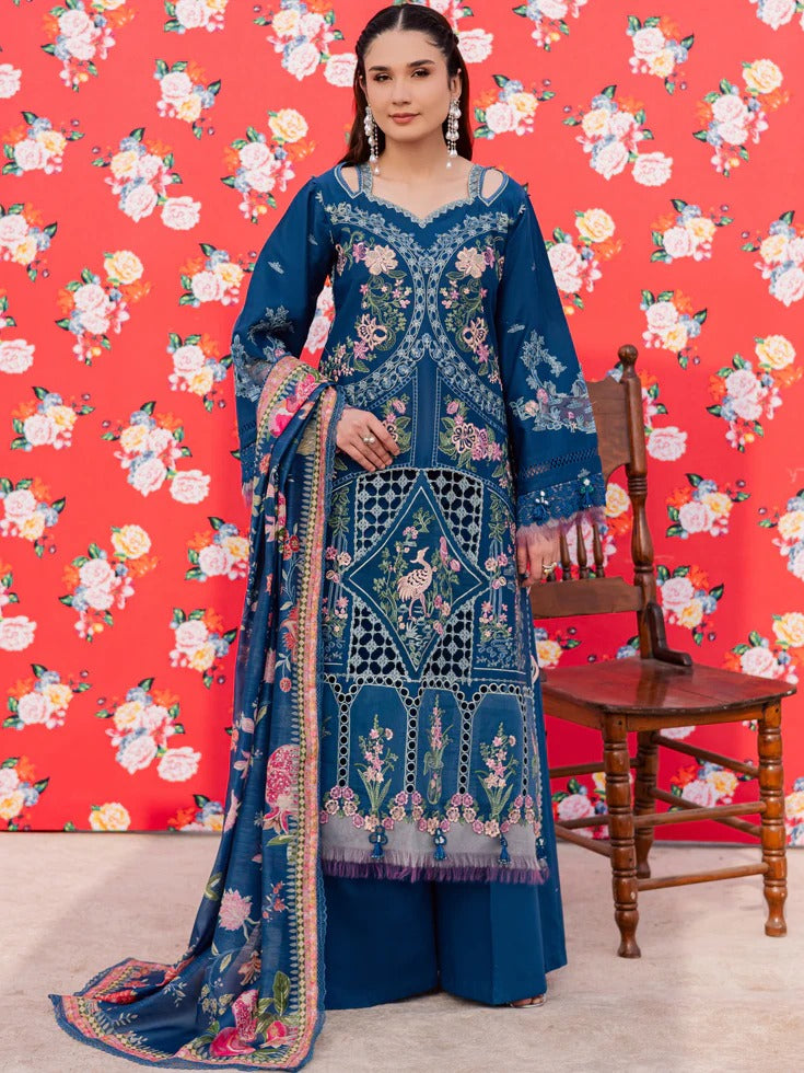 DQ-12 | 3 PC LAWN | Dil e Raqsum 2026| Parishay Secondary image
