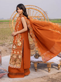 DQ-03 | 3 PC LAWN | Dil e Raqsum 2026| Parishay