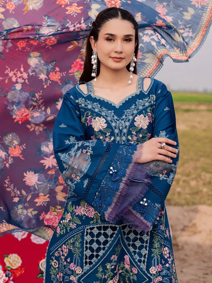 DQ-12 | 3 PC LAWN | Dil e Raqsum 2026| Parishay