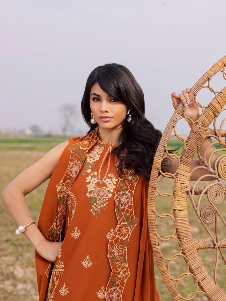 DQ-03 | 3 PC LAWN | Dil e Raqsum 2026| Parishay