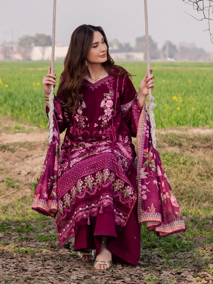 DQ-07 | 3 PC LAWN | Dil e Raqsum 2026| Parishay