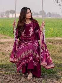 DQ-07 | 3 PC LAWN | Dil e Raqsum 2026| Parishay
