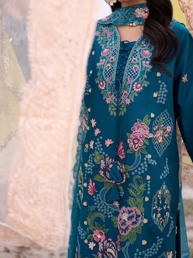 DQ-08 | 3 PC LAWN | Dil e Raqsum 2026| Parishay