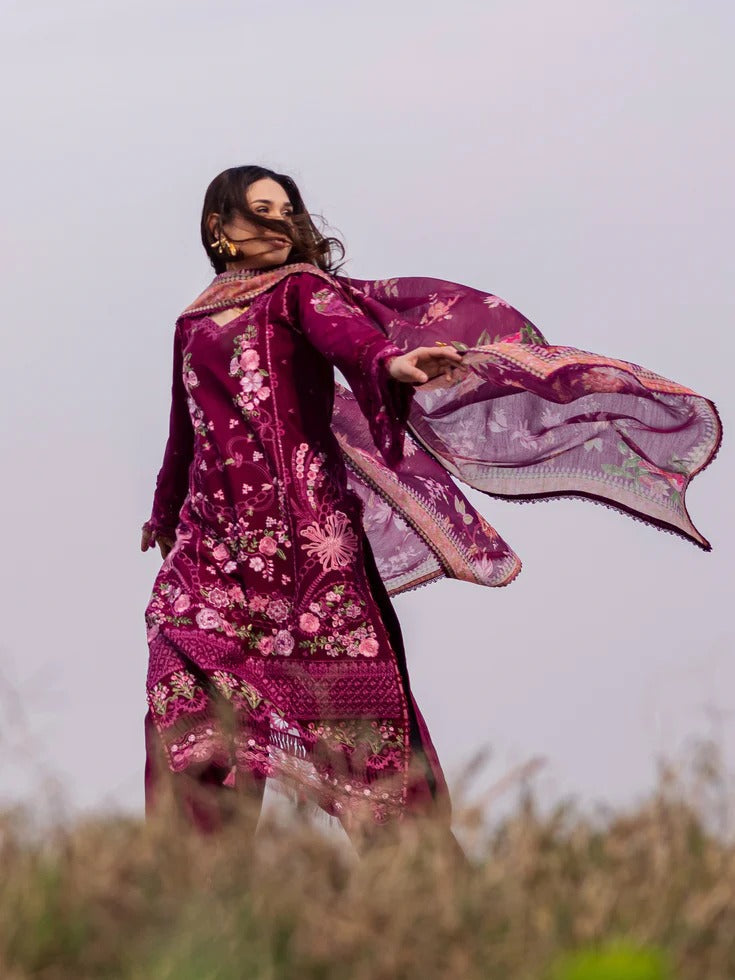 DQ-07 | 3 PC LAWN | Dil e Raqsum 2026| Parishay